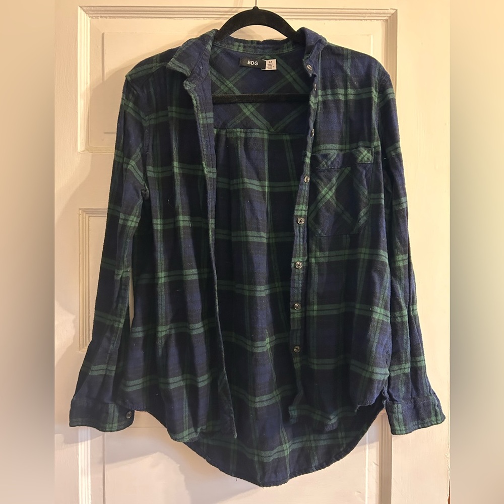 Urban Outfitters plaid button down
